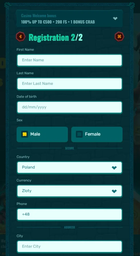 Spinanga registration